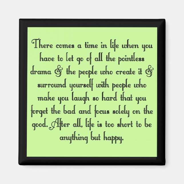 Lass des Dramas Magnet (Vorne)