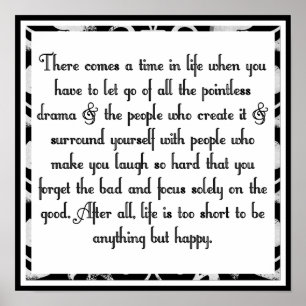 Lass des Dramas Poster