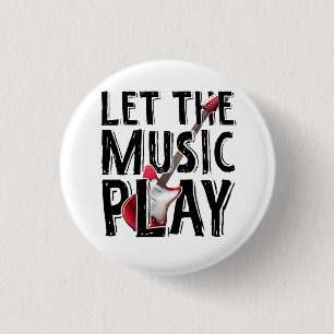 Lass des Musikspiels Electric Guitar Button