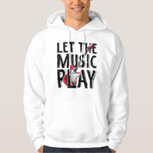 Lass des Musikspiels Electric Guitar Hoodie