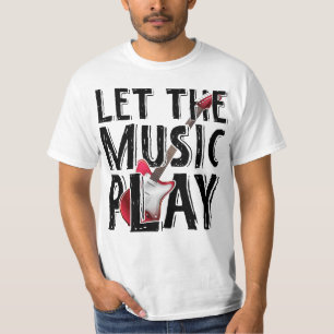 Lass des Musikspiels Electric Guitar T-Shirt