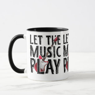 Lass des Musikspiels Electric Guitar Tasse