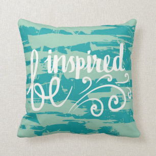Lass dich inspirieren kissen