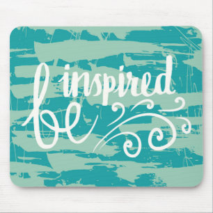 Lass dich inspirieren mousepad