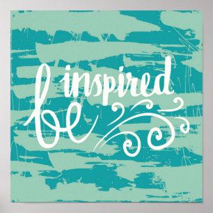 Lass dich inspirieren poster
