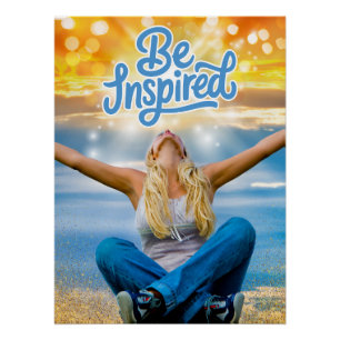 Lass dich inspirieren poster