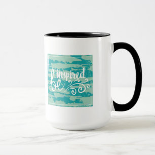 Lass dich inspirieren tasse