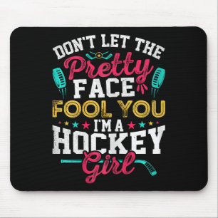 Lass dich nicht vom hübschen Gesicht täuschen, ich Mousepad