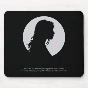 Lass dich nicht von dem hübschen Gesicht täuschen Mousepad