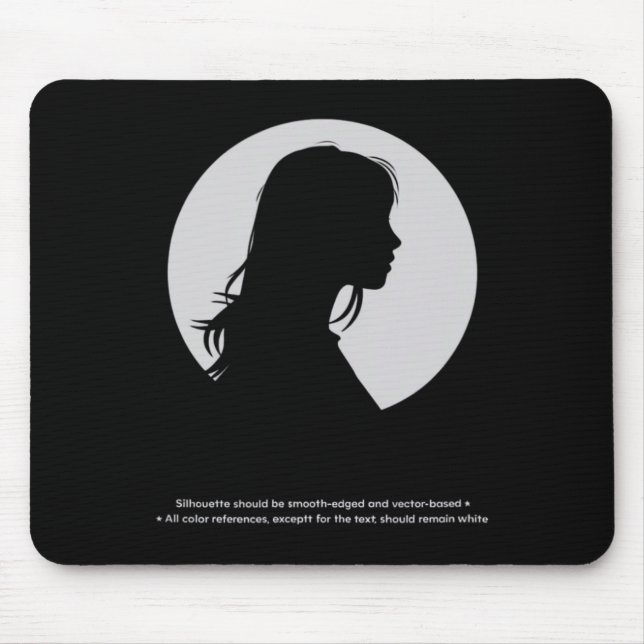 Lass dich nicht von dem hübschen Gesicht täuschen  Mousepad (Vorne)