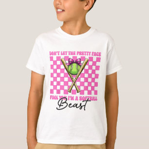 Lass dich nicht von dem hübschen Gesicht täuschen, T-Shirt
