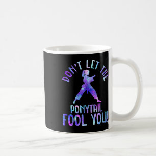 Lass dich nicht von dem Pferdeschwanz täuschen Lus Kaffeetasse