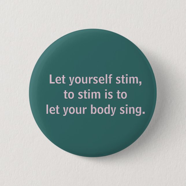 Lass dich selbst stimmen button (Vorderseite)