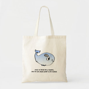 Lass dich tragen - Wal-Tasche Tragetasche