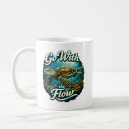 Lass Dich Treiben Kaffeetasse