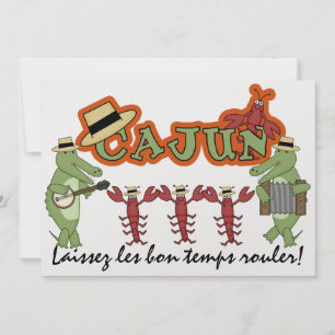 Lass die Good Times Roll! Cajun Style! SRF Einladung