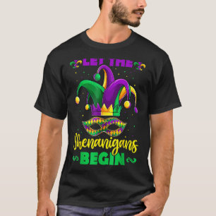 Lass die Shenanigans beginnen Mardi Gras, Kinder M T-Shirt