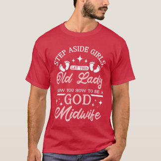 Lass diese alte Dame dir zeigen, wie man eine gute T-Shirt