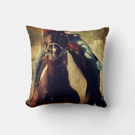 Lass dieses Pinto Pony Run Kissen