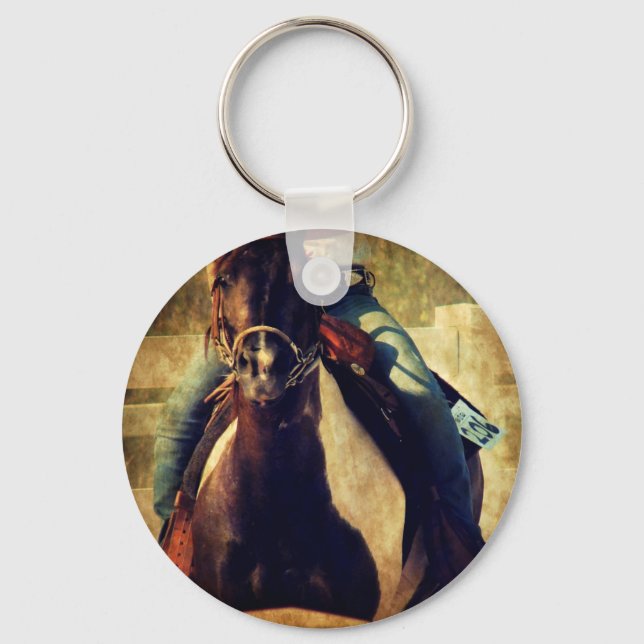 Lass dieses Pinto Pony Run Schlüsselanhänger (Vorderseite)