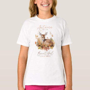 Lass Dinge gehen Herbst T-Shirt