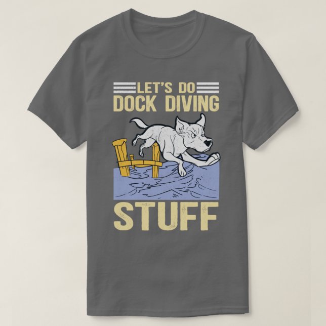 Lass Do Dock Diving Canine Sports 2 T-Shirt (Design vorne)