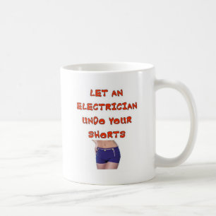 LASS EINEN ELEKTRIZISCHEN UNTUN DEINER KURZE TASSE