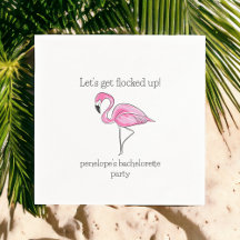 Lass erledigen Flamingo Bachelorette