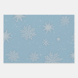 Lass es blau klingen geschenkpapier set