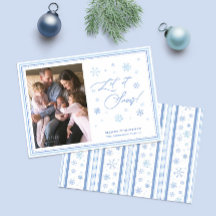 Lass es Foto erfreuliches Weihnachts-Foto ersticke