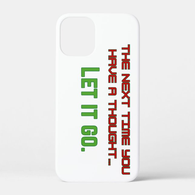 Lass es geht Case-Mate iPhone hülle (Rückseite)
