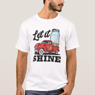 Lass es glänzen Vintage-LKW T-Shirt