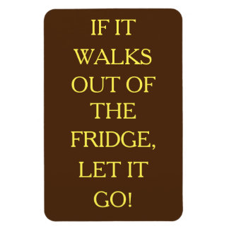 Lass es los! Flexibler Fotomagnet Magnet