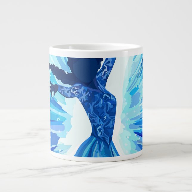 Lass es los Jumbo-Tasse (Vorderseite)