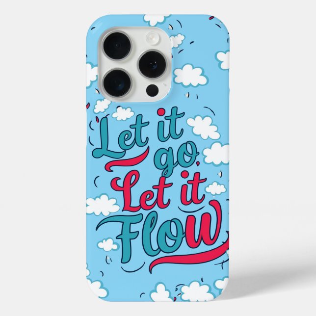 Lass es los, Lass es fließt - sanftes Heilangebot  Case-Mate iPhone Hülle (Rückseite)