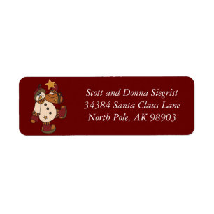 Lass es Schnee Snowman   Christmas