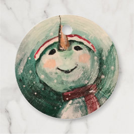 Lass es schneit, Mann! Geschenkanhänger