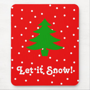 Lass es schneit! mousepad