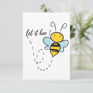 Lass es sein, Motivation zitieren Hand zeichnend T Dankeskarte