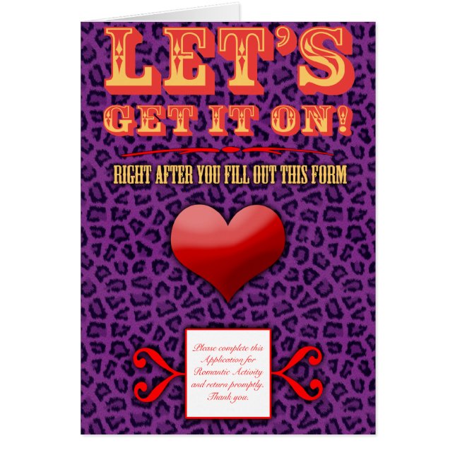 Lass es uns machen! (Vorne)