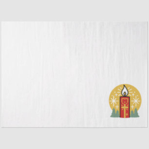 Lass Faith Be Your Brightest Star Candle Art Seidenpapier