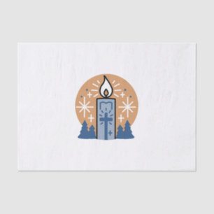 Lass Faith Shine Bright Seidenpapier