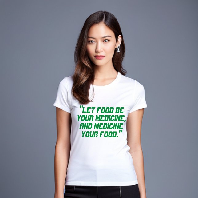 Lass Food Be Medicine: Entsperren Sie den heilende T-Shirt (Von Creator hochgeladen)