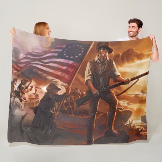 LASS FREEDOM RING FLEECEDECKE (Beispiel)