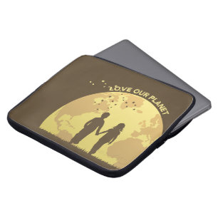 Lass Frieden beginnt mit uns   Laptop-Siebtasche 1 Laptopschutzhülle