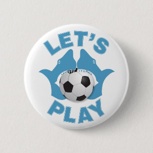 Lass-Fußball Button