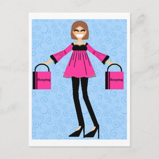 Lass gehen Postkarte kaufen (Vorderseite)