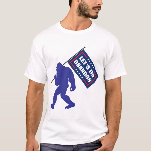 Lass Go Brandon Bigfoot T-Shirt (Vorderseite)