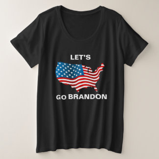 Lass Go Brandon Womens Plus Size T - Shirt