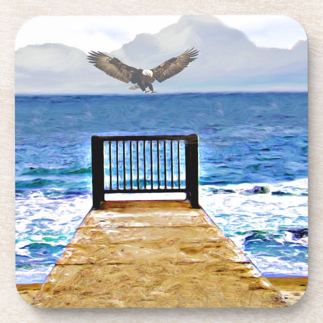 Lass Go!_ Getränkeuntersetzer (Vorderseite)